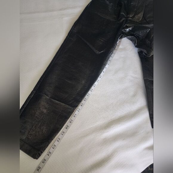 L'Academie Faux Leather The Arielle Pant - Picture 8 of 16